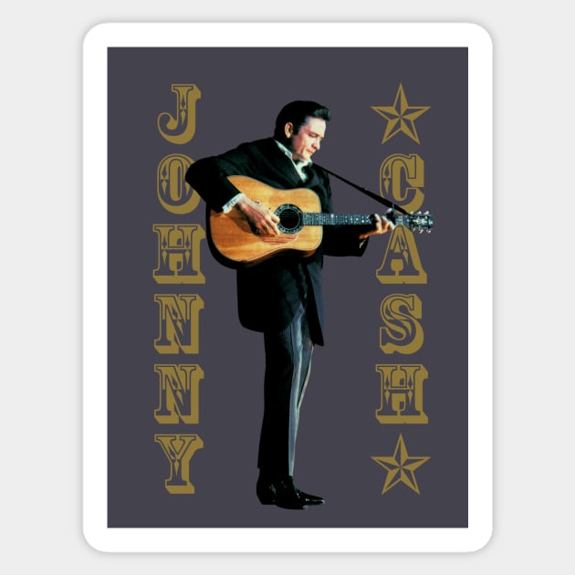 Johnny Cash Sticker by PLAYDIGITAL2020